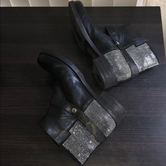 Janet & Janet Brixton Moto Boots Sz 9.5 - Picture 4 of 8